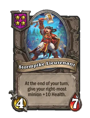 Stormpike Lieutenant card