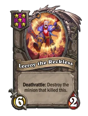 Leeroy the Reckless card