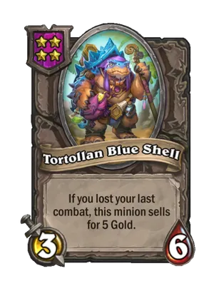 Tortollan Blue Shell card
