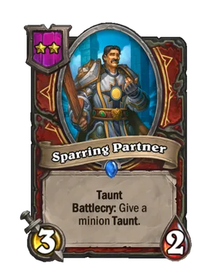 Sparring Partner card render