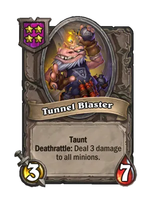 Tunnel Blaster card
