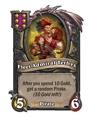 Fleet Admiral Tethys card