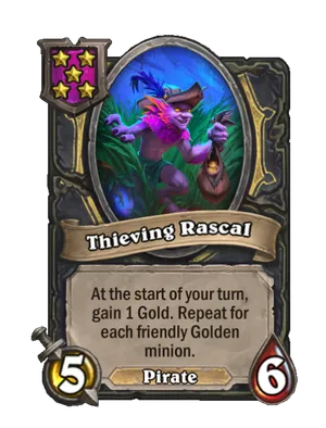 Thieving Rascal card