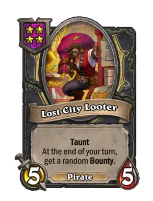 Lost City Looter card render