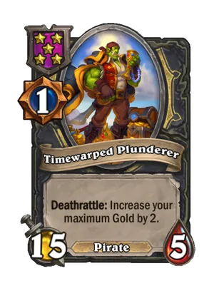 Timewarped Plunderer card