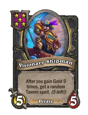 Visionary Shipman card