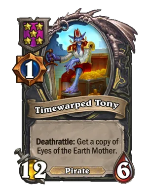 Timewarped Tony card