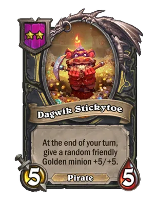 Dagwik Stickytoe card