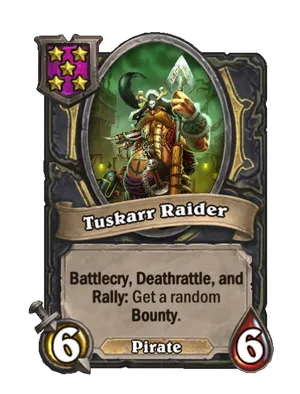 Tuskarr Raider card