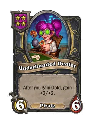 Underhanded Dealer card