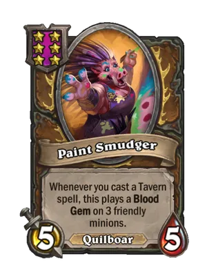 Paint Smudger card