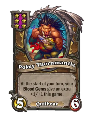 Pokey Thornmantle card render