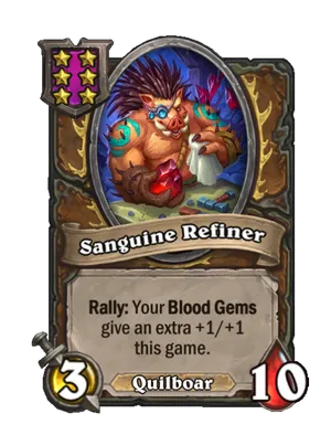 Sanguine Refiner card