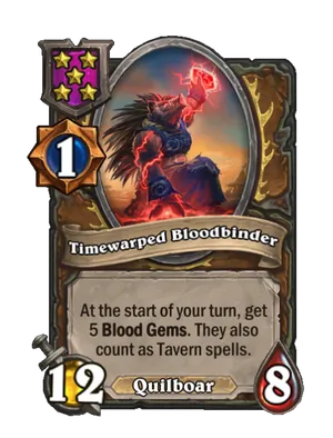 Timewarped Bloodbinder card