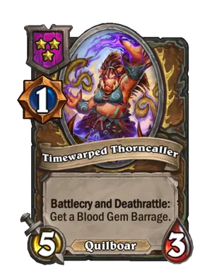 Timewarped Thorncaller card