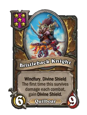 Bristleback Knight card render