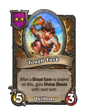 Tough Tusk card render