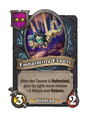 Embalming Expert card