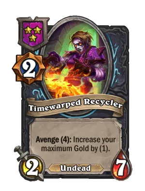 Timewarped Recycler card