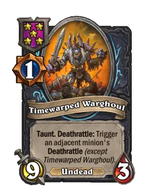 Timewarped Warghoul card