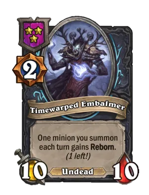 Timewarped Embalmer card