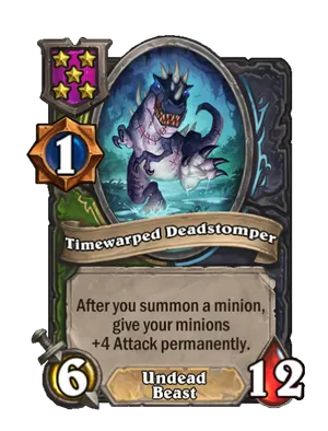 Timewarped Deadstomper card