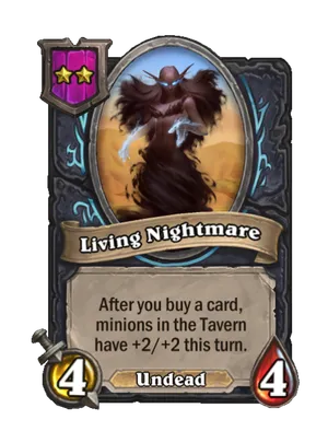 Living Nightmare card