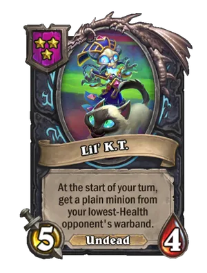 Lil' K.T. card