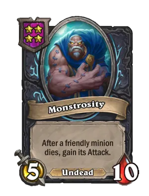 Monstrosity card
