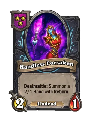 Handless Forsaken card