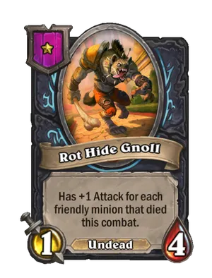 Rot Hide Gnoll card