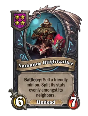 Nathanos Blightcaller card