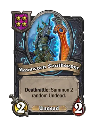Mawsworn Soulkeeper card