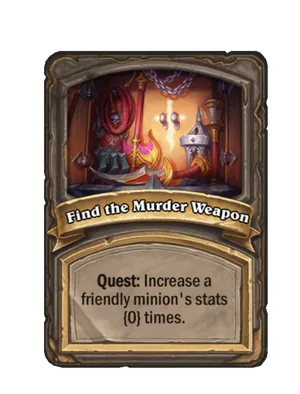 Find the Murder Weapon card