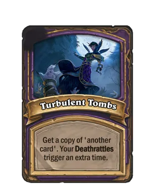Turbulent Tombs card