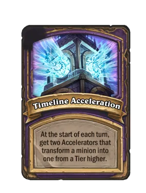 Timeline Acceleration card