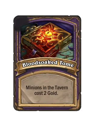 Bloodsoaked Tome card