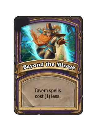 Beyond the Mirage card
