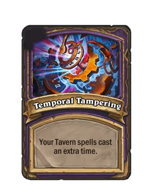 Temporal Tampering card