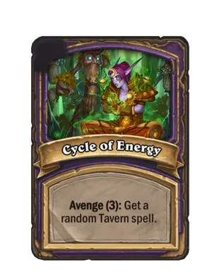 Cycle of Energy card