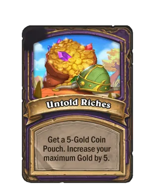 Untold Riches card