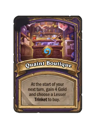 Quaint Boutique card