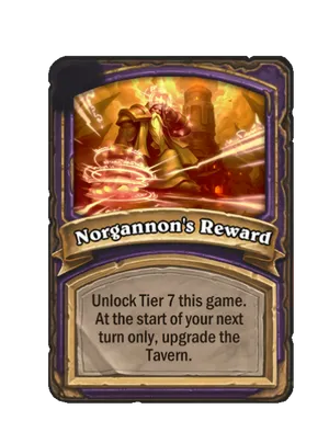 Norgannon's Reward card