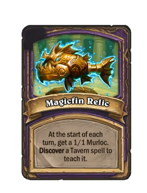 Magicfin Relic card