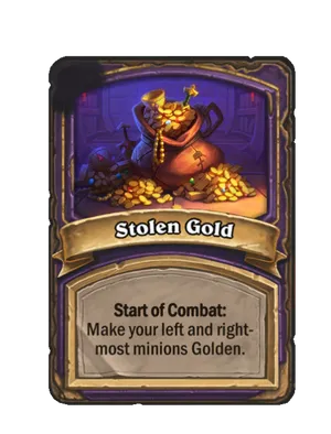 Stolen Gold card