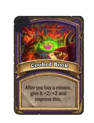 Cooked Book card