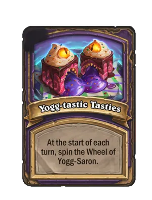 Yogg-tastic Tasties card