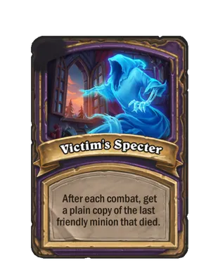 Victim's Specter card