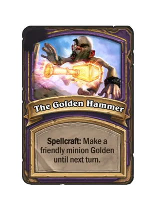 The Golden Hammer card