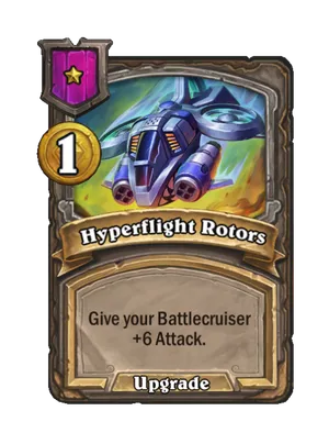 Hyperflight Rotors card